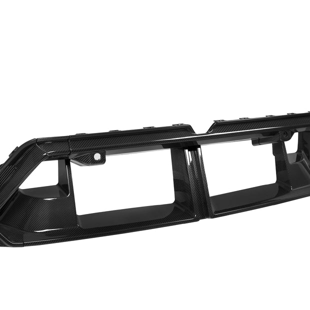 G90/G99 M5 OEM Style Dry Carbon Fiber Front Bumper Center Trim