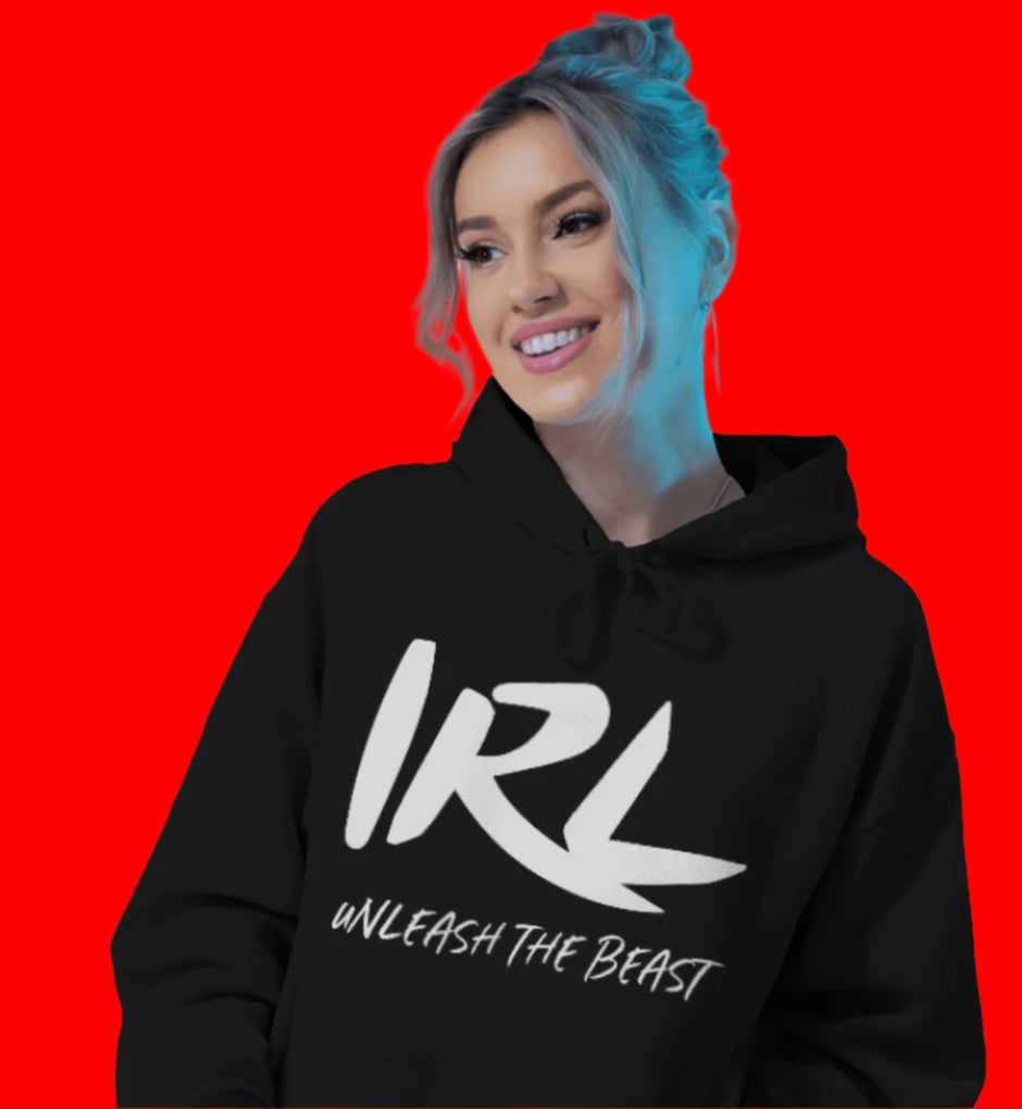 IRL BLACK HOODIE