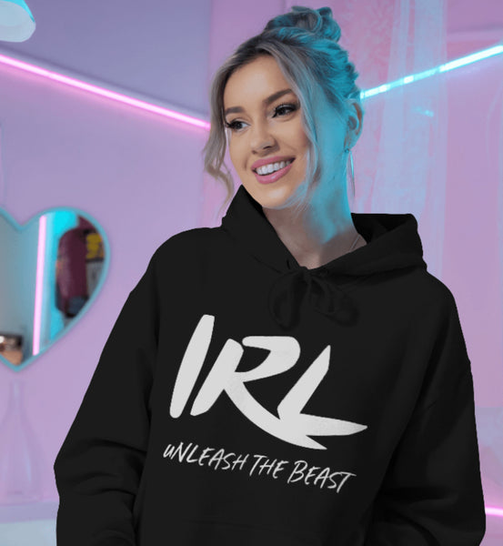 IRL BLACK HOODIE