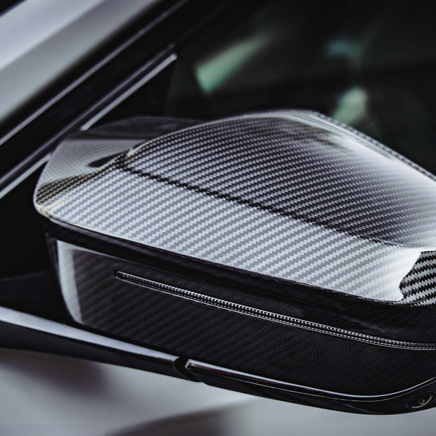 G90/G99 M5 Style Dry carbon Fiber Mirror Covers
