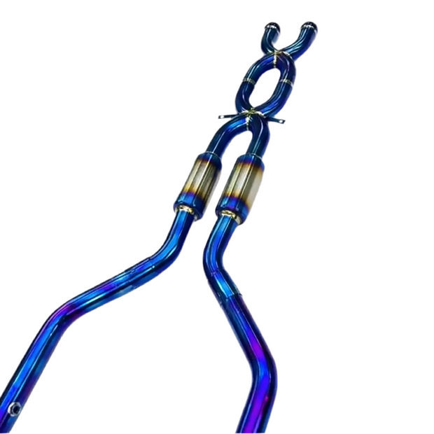 IRL Titanium Double X pipe