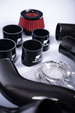 RENNELEMENT G90/G99 M5 3.5” Dry Carbon Fiber Front Mount Intake System