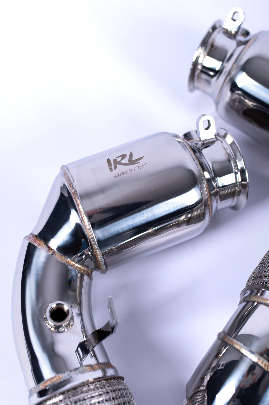 IRL G90 G99 M5 400 CEL Downpipes
