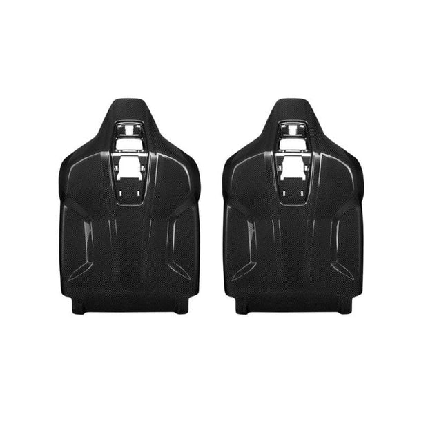 G90 / G99 M5 OEM Style Dry Carbon Fiber Seat Back Covers