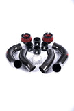 RENNELEMENT G90/G99 M5 3.5” Dry Carbon Fiber Front Mount Intake System