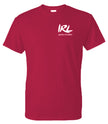 IRL HEATHER RED T SHIRT