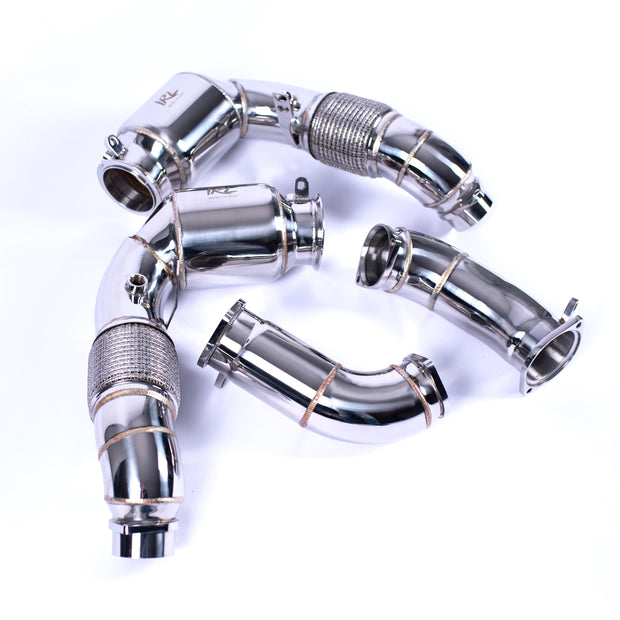 IRL G90 G99 M5 400 CEL Downpipes