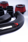 RENNELEMENT G90/G99 M5 3.5” Dry Carbon Fiber Front Mount Intake System