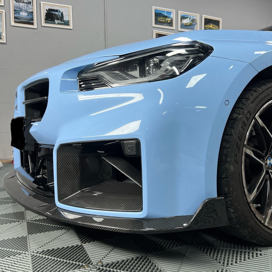G87 M2 V1 Style Dry Carbon Fiber Front Lip