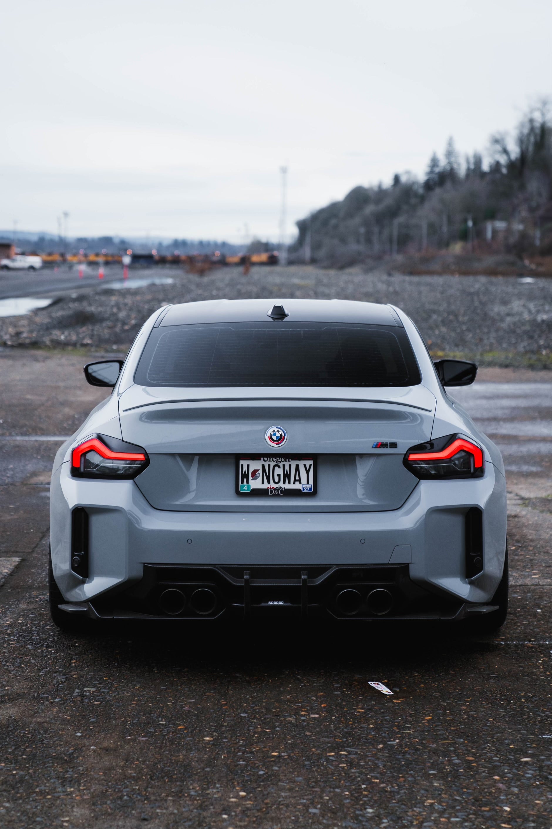 G87 SQ Dry Carbon Fiber Diffuser