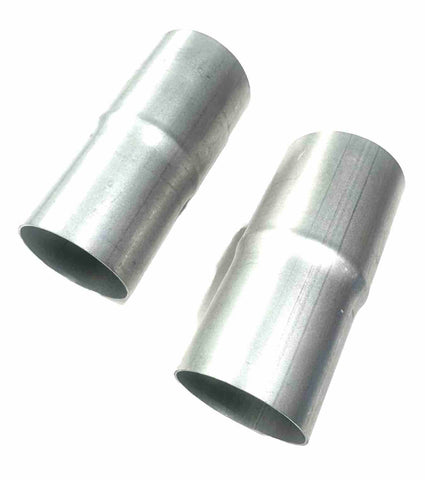 (2) 2 3/4" ID to 2 3/4" OD X 6" Length Stainless Coupler Exhaust Pipe Connector Adapter 304 Stainless Steel