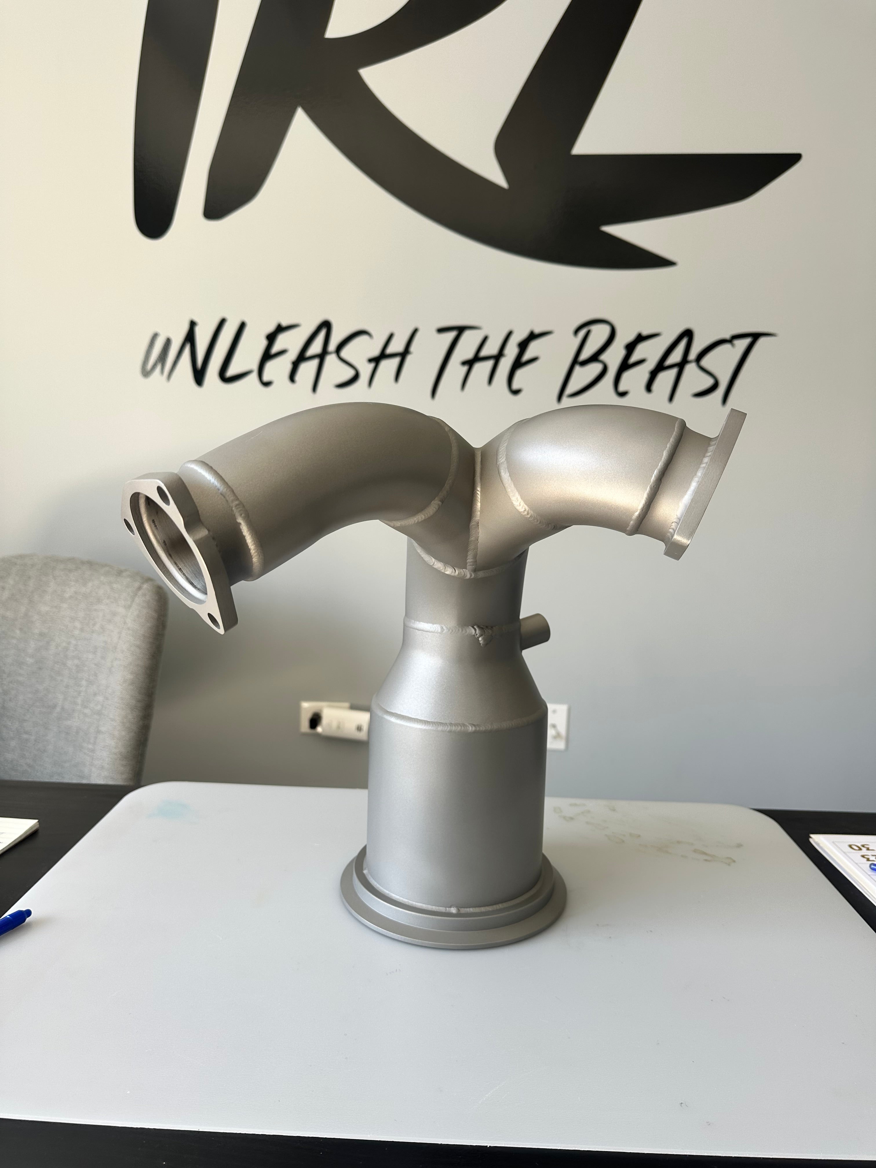 IRL Audi B9 Downpipe
