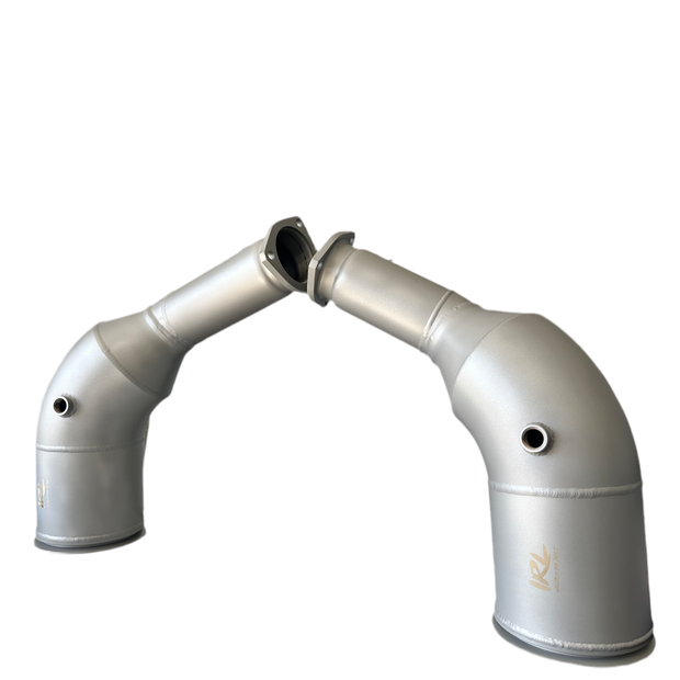 IRL Audi C8 RS7 Downpipes