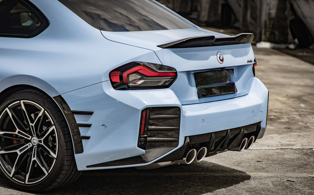 G87 Csl Rear G87 Dry Carbon Fiber Rear Spoiler – IRL LLC