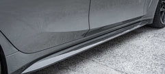 G8X OEM Dry Carbon Fiber Side Skirts