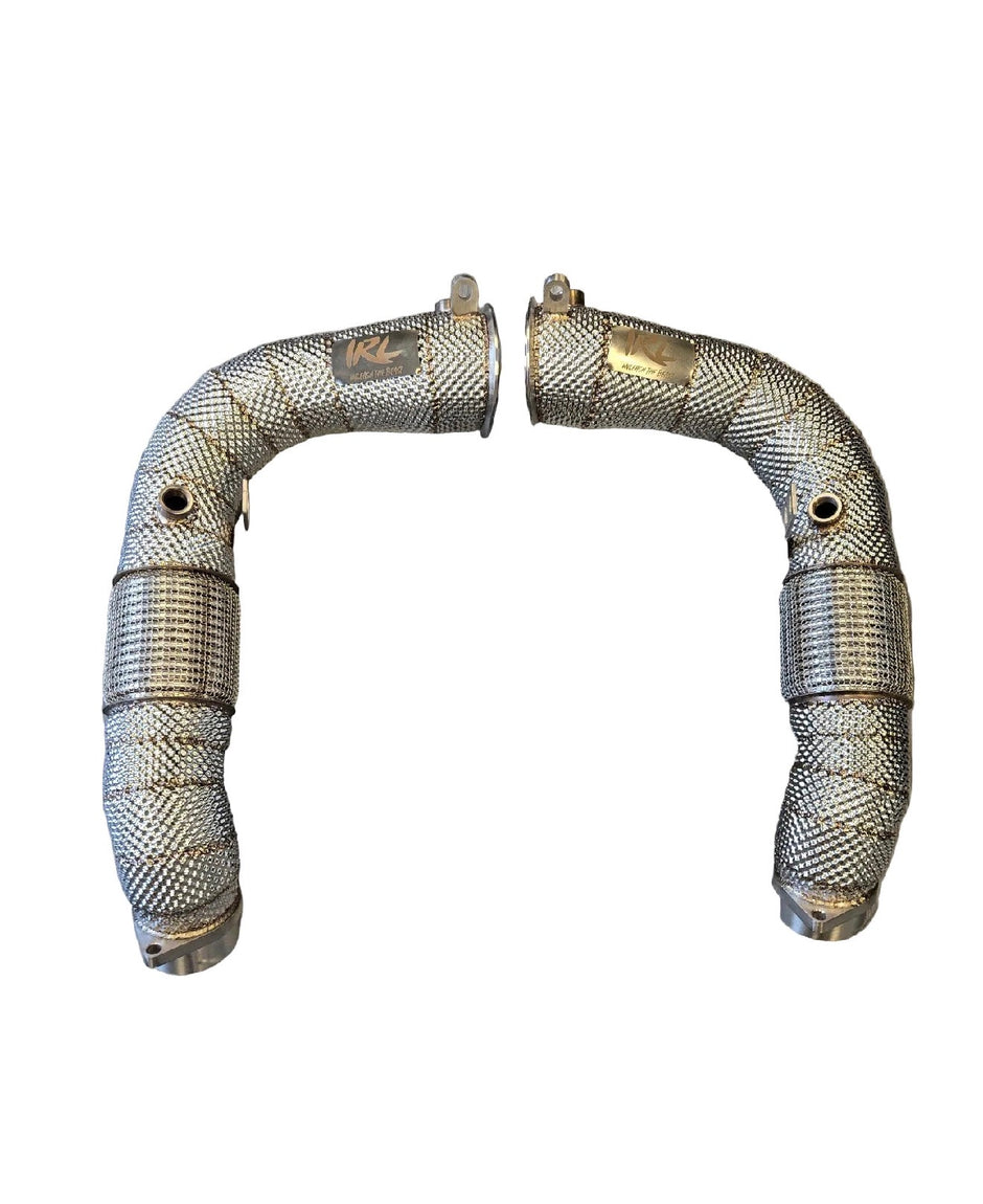 IRL F95 F96 X5M X6M S68 LCI MaxFlow Race Downpipes