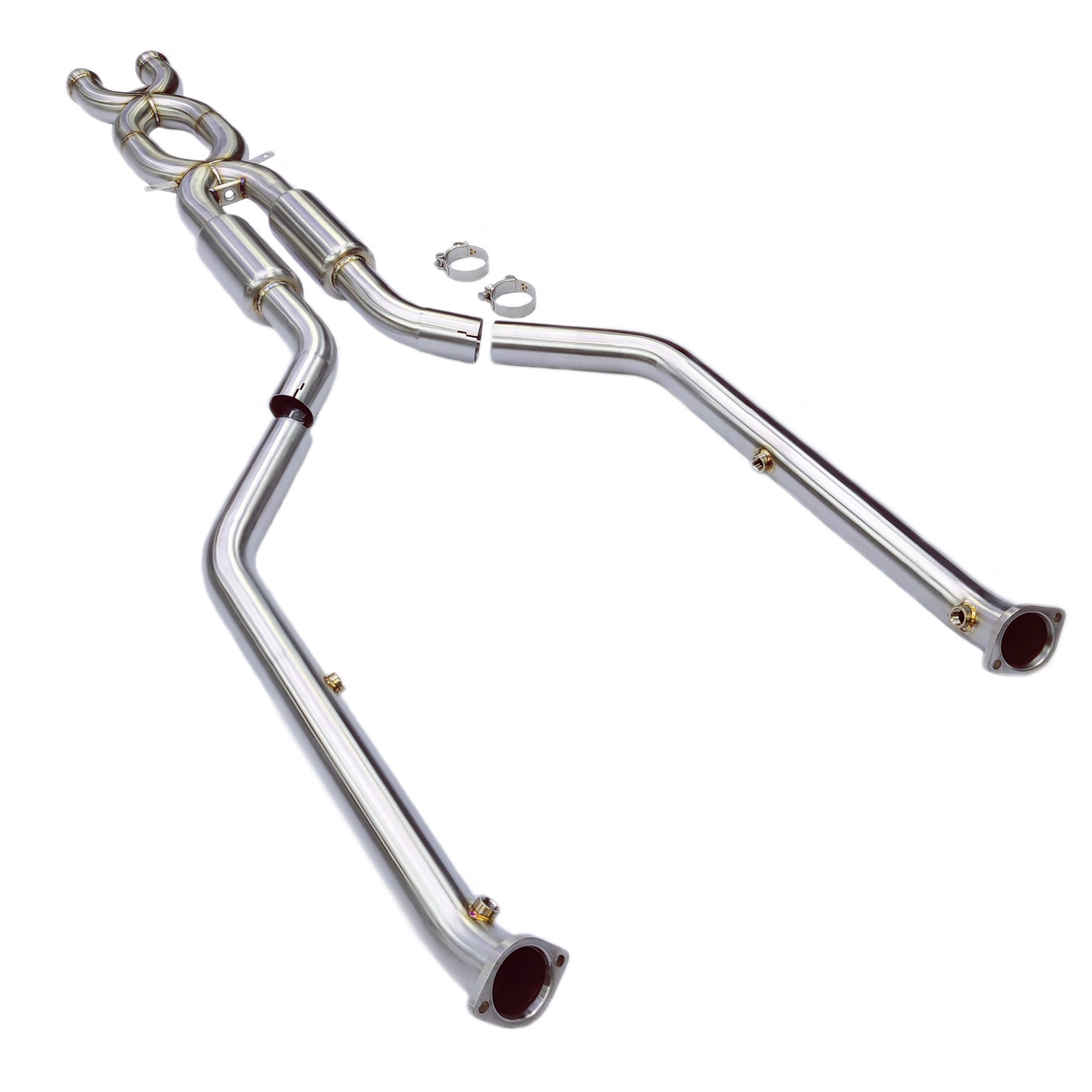 IRL E9x Double X Pipe