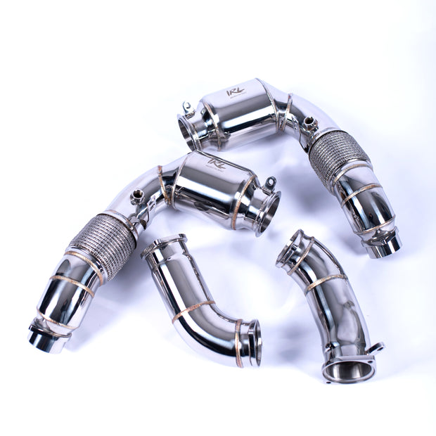 IRL G90 G99 M5 400 CEL Downpipes