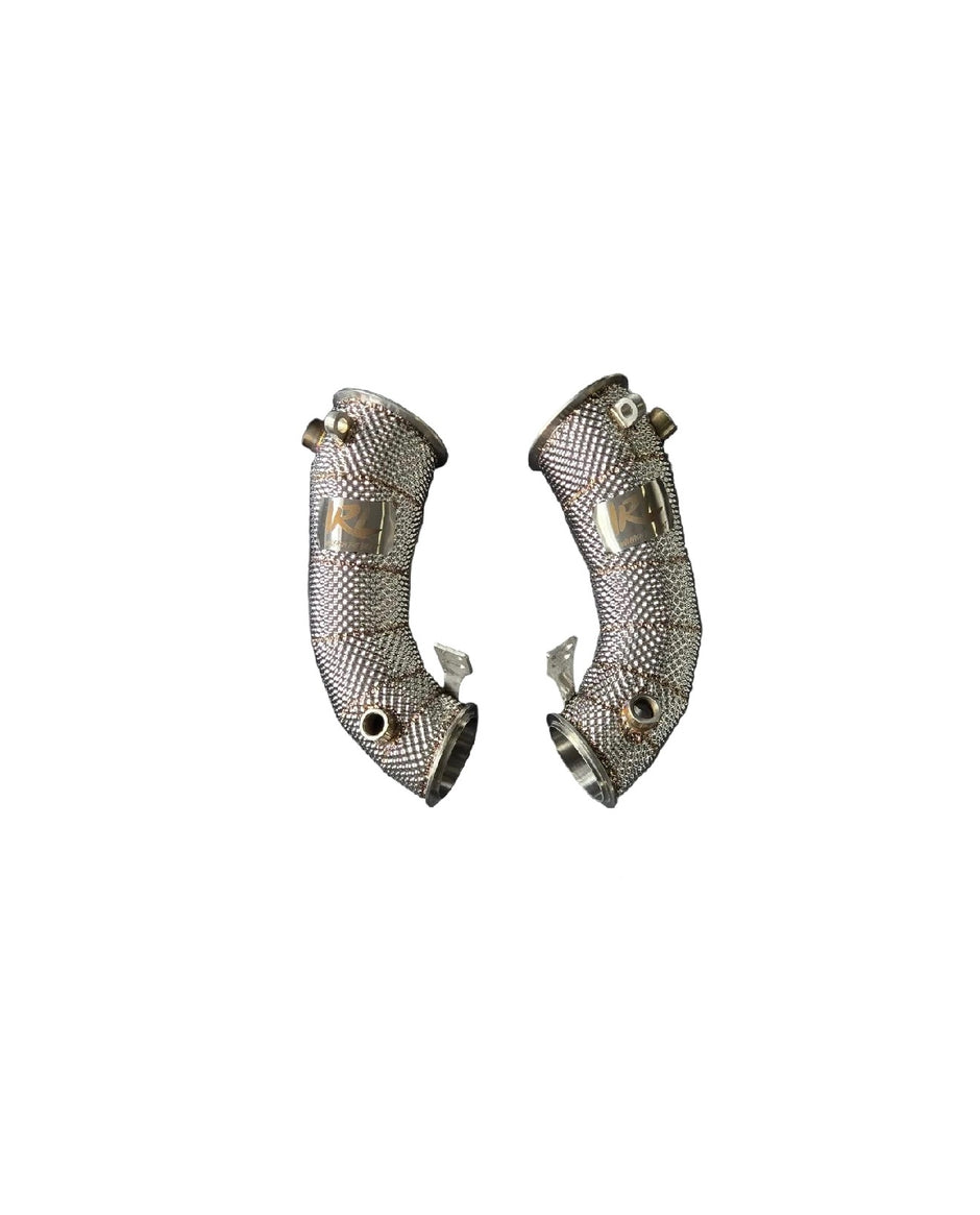 IRL F95 F96 S63 MaxFlow Race Primary Downpipes