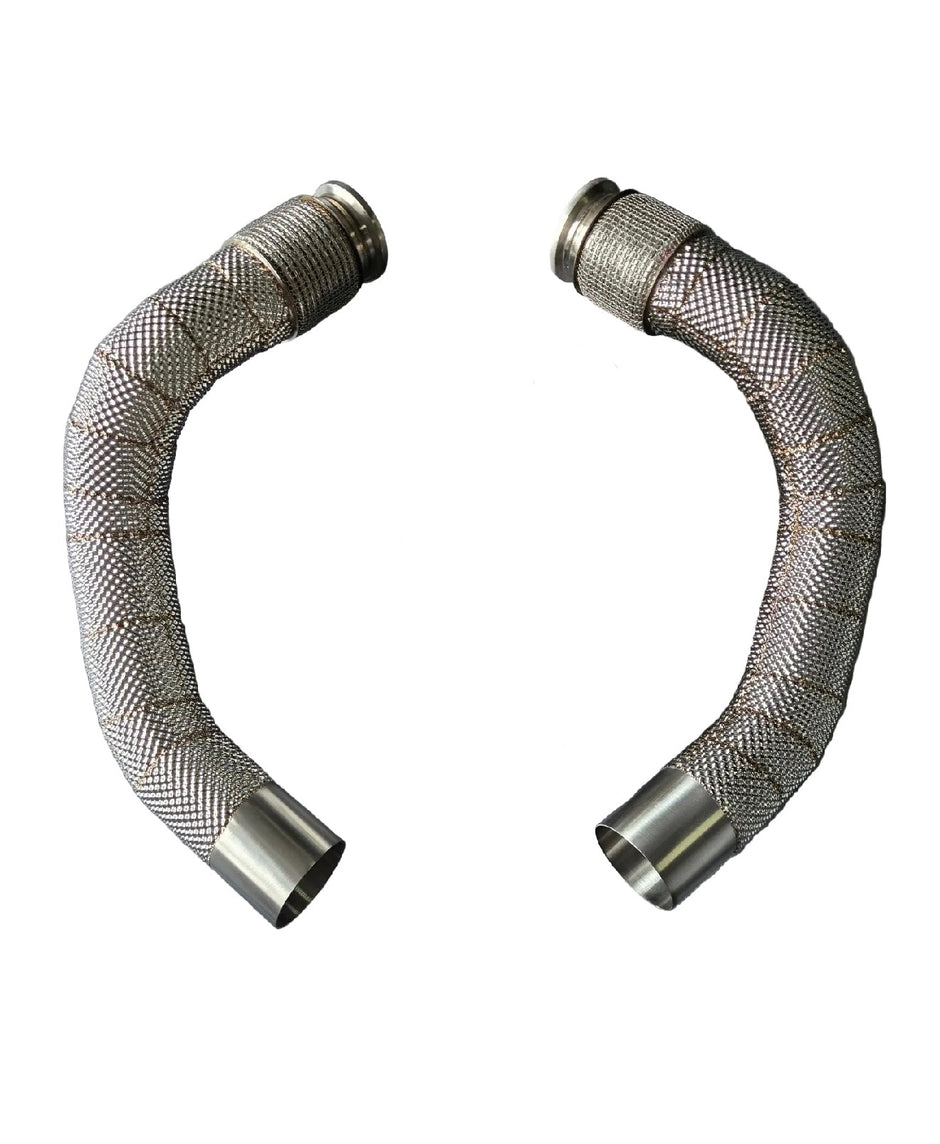 IRL F95 F96 S63 Maxflow Secondary Downpipes