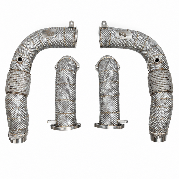 IRL G90 G99 M5 MaxFlow Race Downpipes