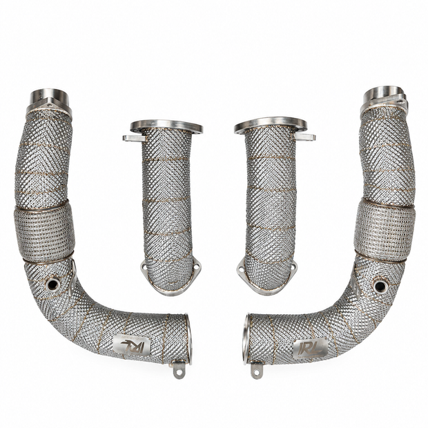 IRL G90 G99 M5 MaxFlow Race Downpipes