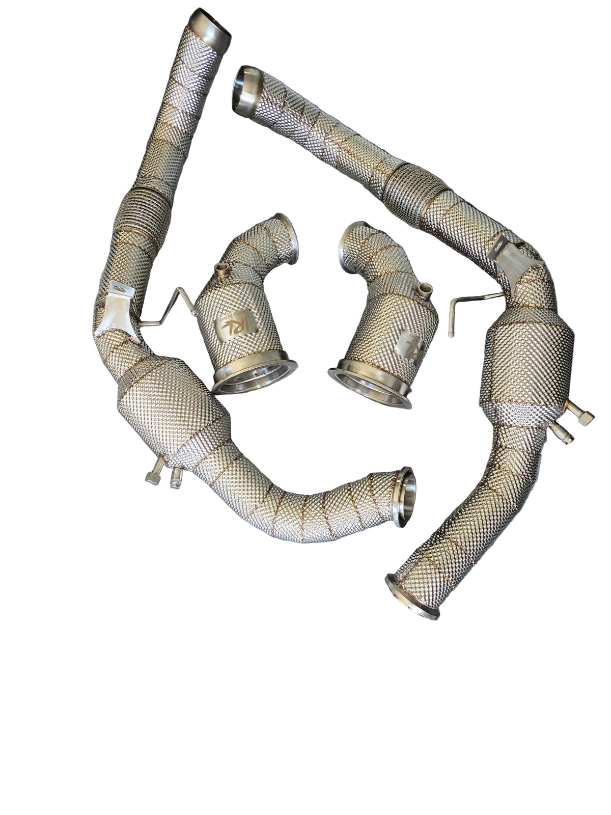 IRL Porsche 971 Maxflow Race Downpipes