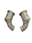 IRL Porsche 971 Maxflow Race Downpipes
