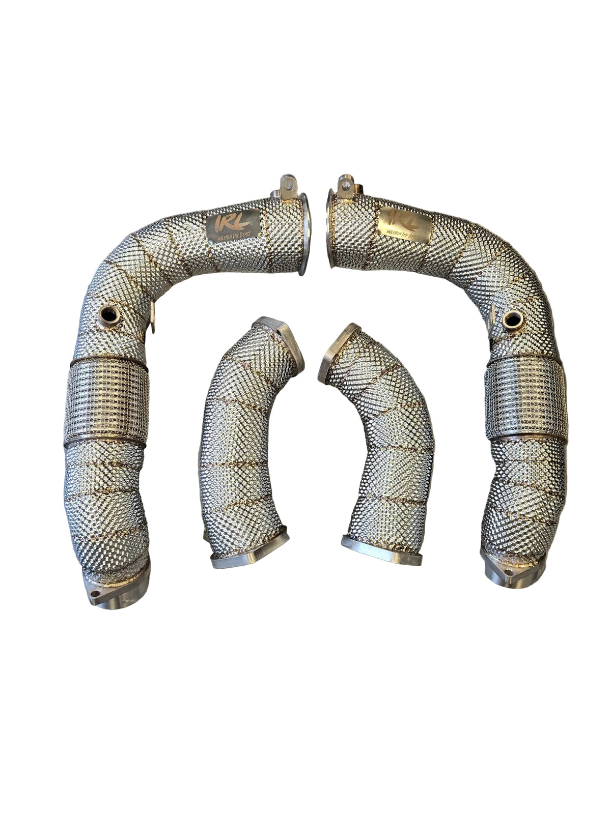 IRL F95 F96 X5M X6M S68 LCI MaxFlow Race Downpipes