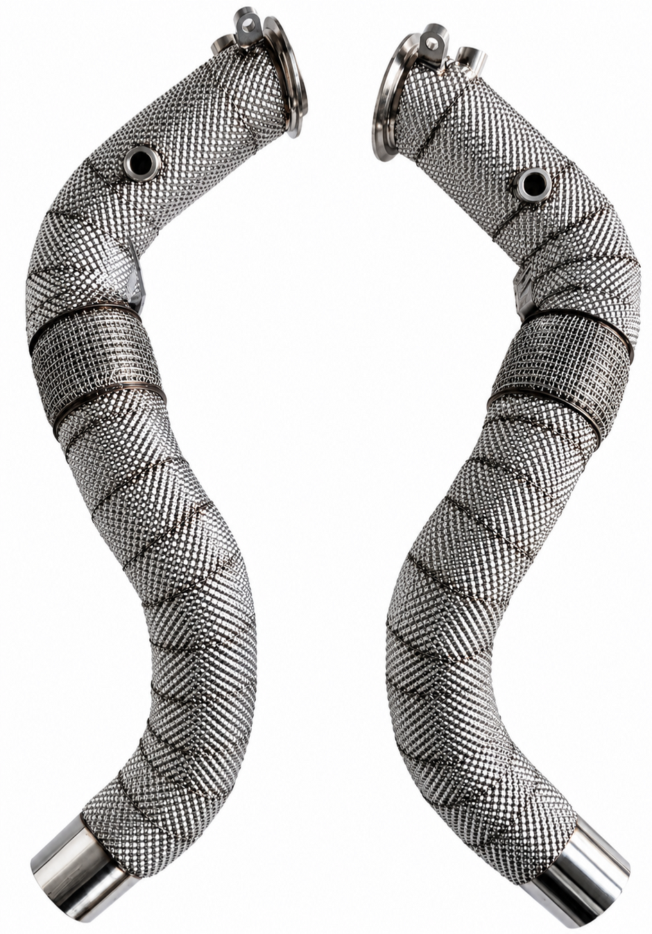 IRL N63TU3 / N63TU M550i, M850i X5/X6/X7 50i/M50i MaxFlow Race Downpipes 2018-2023