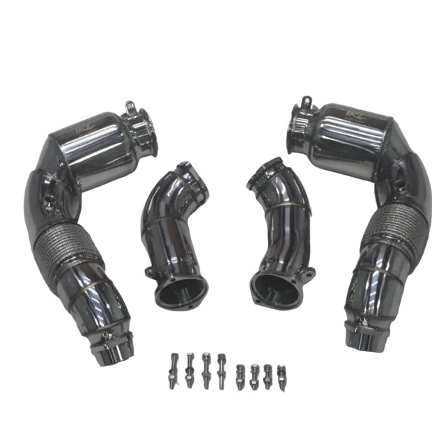 IRL G90 G99 M5 400 CEL Downpipes