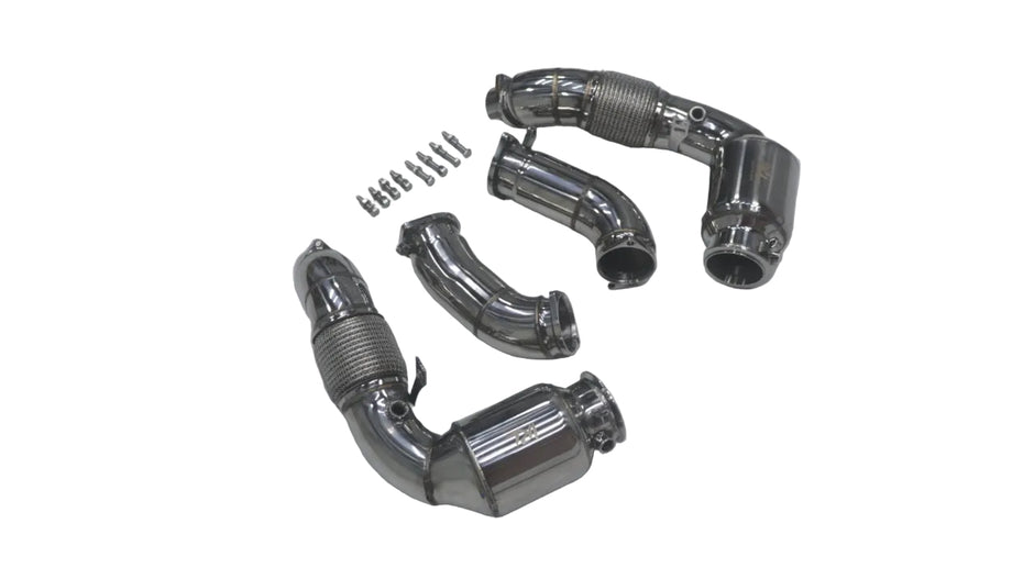 IRL G90 G99 M5 400 CEL Downpipes