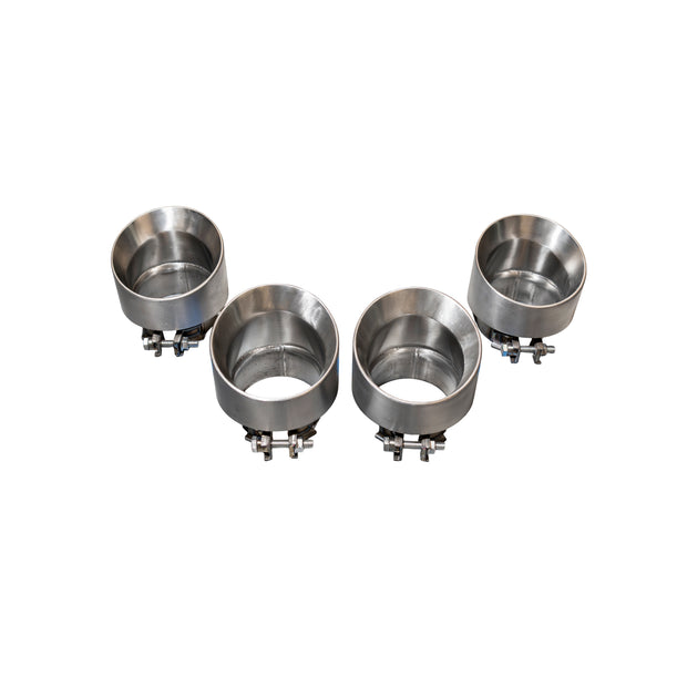 IRL G8X 4.5” M2 M3 M4 OEM Replacement Tips Slant Cut