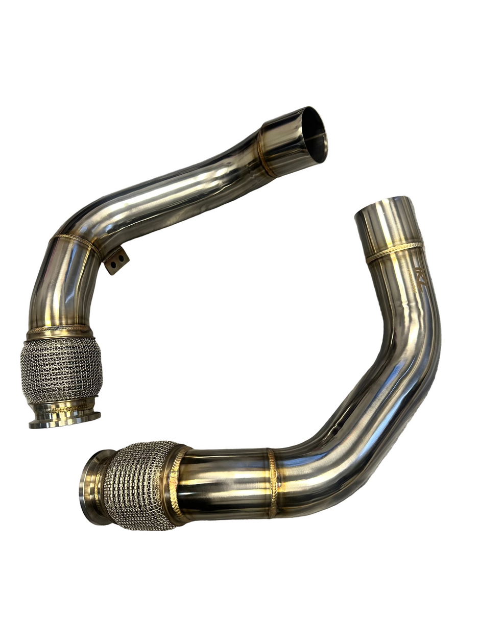 IRL F95 F96 S63 Secondary Downpipes