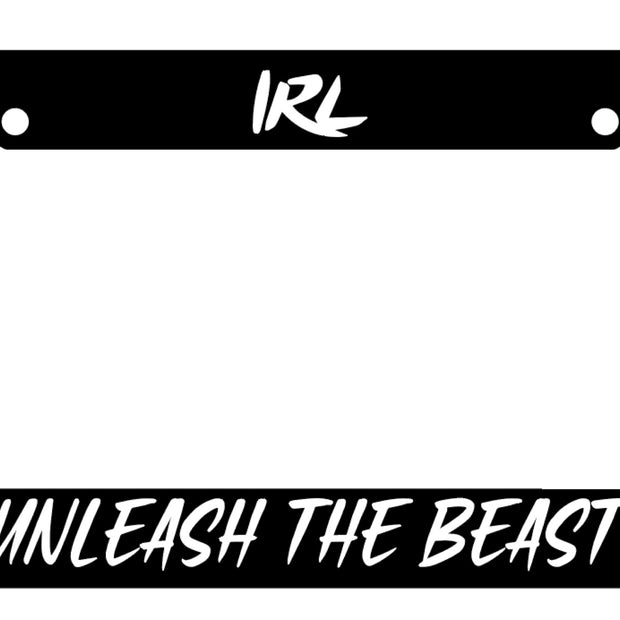 IRL License Plate Frame