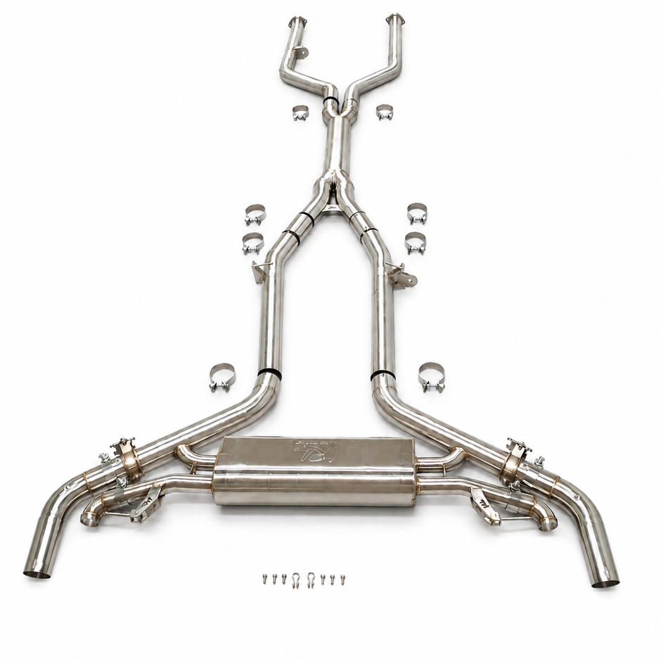 IRL G05 G06 X5 X6 M50i M60i Valved Catback Exhaust ( Backorder end October )