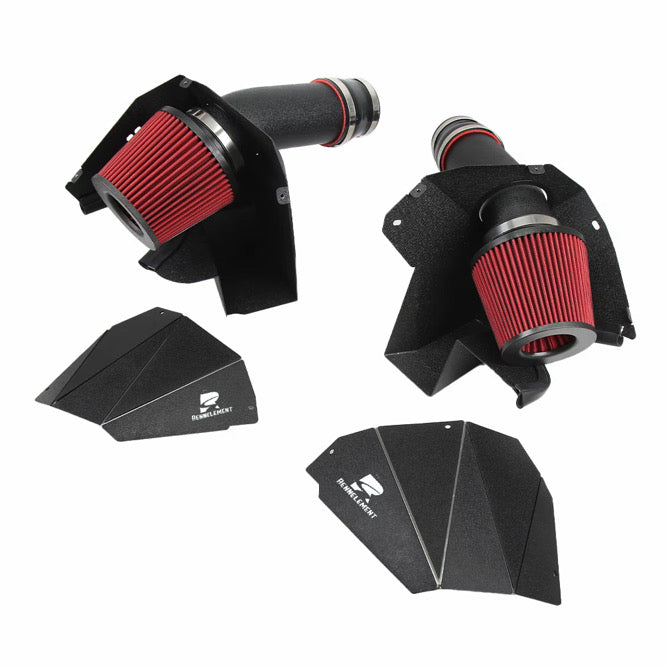 RENNELEMENT F90 M5 M8 Aluminum Engine Bay Intake System