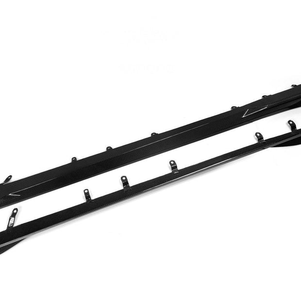 G87 SQ Dry Carbon Fiber Side Skirts