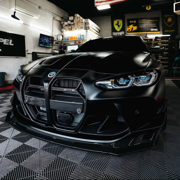 G8X Dry Carbon Fiber V Style Front Lip