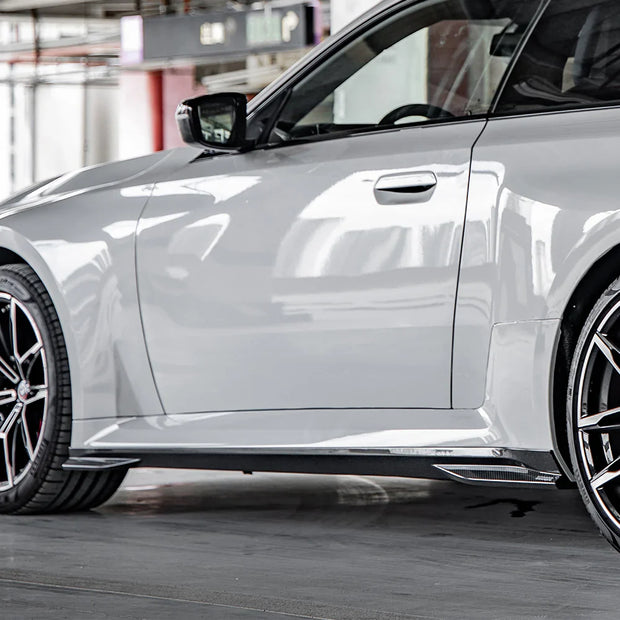 G87 SQ Dry Carbon Fiber Side Skirts