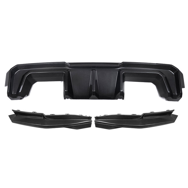 G8X SQ-B Style Dry Carbon Fiber Rear Diffuser Set