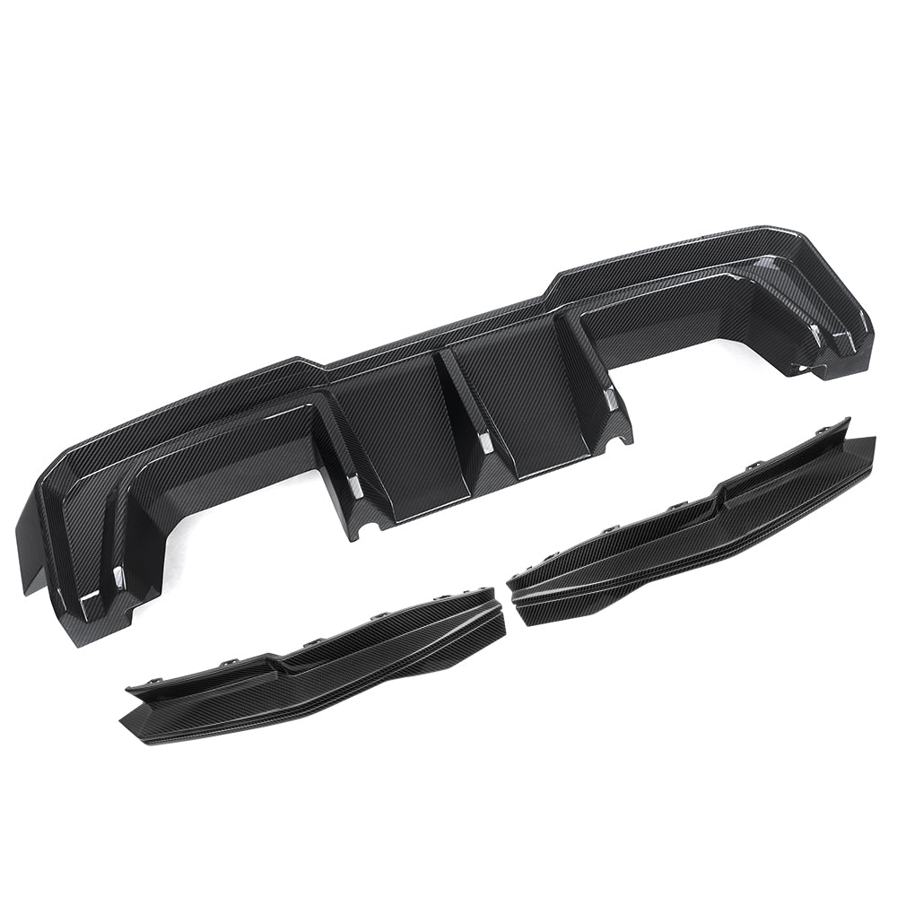 G8X SQ-B Style Dry Carbon Fiber Rear Diffuser Set