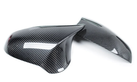 F8X DRY CARBON FIBER OEM STYLE REPLACEMENT MIRRORS CAPS