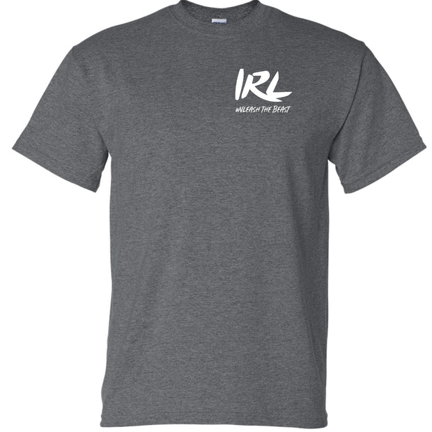 IRL DARK GRAY T SHIRT