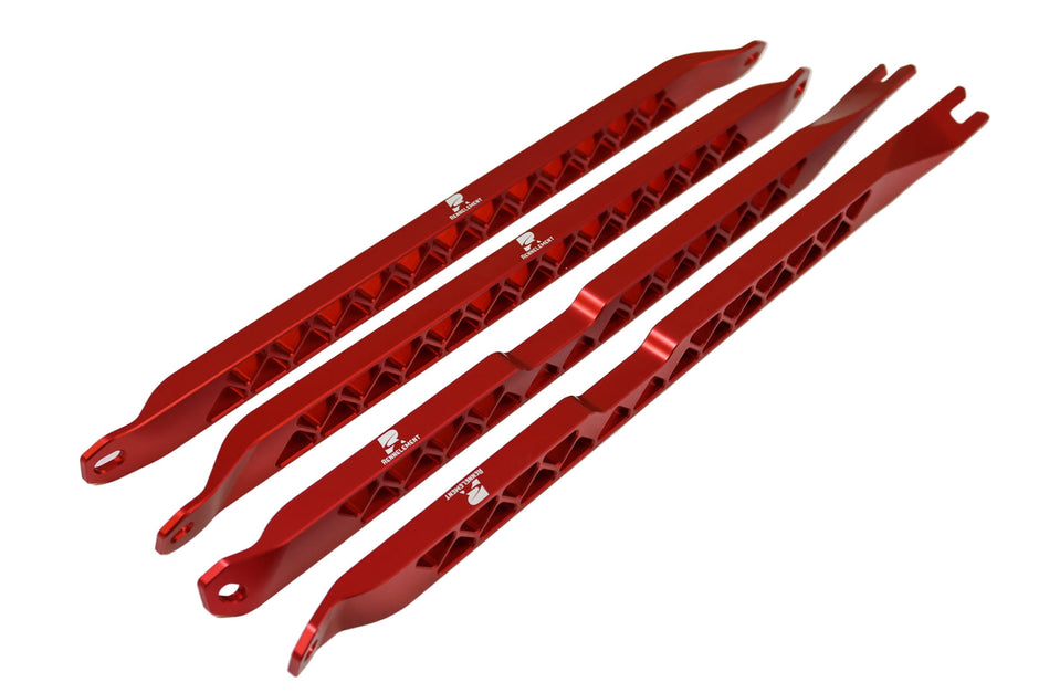 RENNELEMENT BMW X5, X6 and X7 CNC Aluminum Strut Brace Set