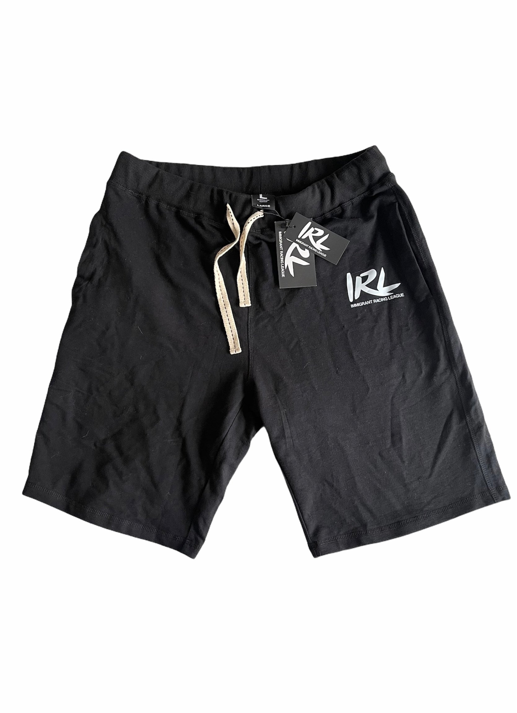 IRL BLACK SHORTS