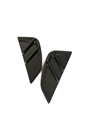 G80 DRY CARBON FIBER FENDER TRIM SET