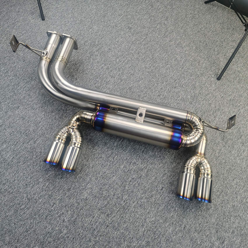 IRL E46 M3 0106 Full Titanium Performance Axleback Exhaust System IRL LLC
